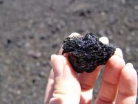 Textured rock - Craters of the Moon National Monument (Idaho, USA)