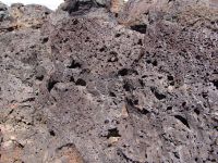 Textured rock - Craters of the Moon National Monument (Idaho, USA)