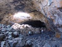 Lava tunnel - Craters of the Moon National Monument (Idaho, USA)