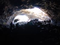 Lava tunnel - Craters of the Moon National Monument (Idaho, USA)