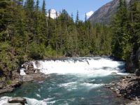 Falls on McDonald Creek - Glacier National Park (Montana, USA)