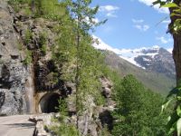 Tunnel in the Going-to-the-Sun Road - Glacier National Park (Montana, USA)