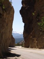 Gorge near entrance to Kootenay National Park - Kootenay National Park (British Columbia, Canada)