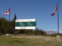 Banff National Park sign - Banff National Park (Alberta, Canada)