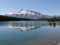 Reflections over Two Jack Lake - Banff National Park (Alberta, Canada)