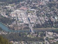 Banff from Sanson Peak - Banff Gondola - Sulphur Mountain (Alberta, Canada)