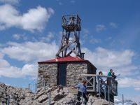 Hut on Sanson Peak - Banff Gondola - Sulphur Mountain (Alberta, Canada)