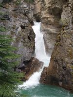 Falls in Johnston Canyon - Banff National Park (Alberta, Canada)
