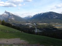 Banff from Mt Norquay Road - Banff National Park (Alberta, Canada)