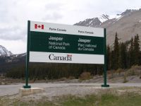 Jasper National Park sign - Jasper National Park (Alberta, Canada)