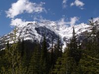 Mountains on the Icefields Parkway - Banff National Park (Alberta, Canada)