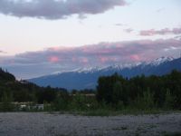 Dusk, 10pm - Super 8, Golden (British Columbia, Canada)