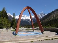 Memorial at Rogers Pass - Glacier National Park (British Columbia, Canada)
