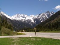 Mountains at Rogers Pass - Glacier National Park (British Columbia, Canada)