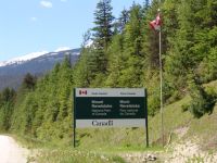 Mount Revelstoke National Park sign - Mount Revelstoke National Park (British Columbia, Canada)