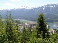 Revelstoke from Mount Revelstoke road - Mount Revelstoke National Park (British Columbia, Canada)