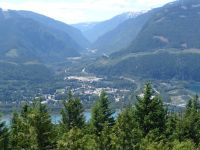 Revelstoke from Mount Revelstoke road - Mount Revelstoke National Park (British Columbia, Canada)
