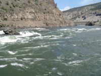 Thompson River - Trans-Canada 1 west (British Columbia, Canada)