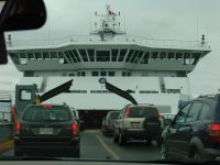 Loading the ferry to Vancouver Island - Ferry from Vancouver to Vancouver Island (British Columbia, Canada)