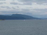 Islands in the Strait of Georgia - Ferry from Vancouver to Vancouver Island (British Columbia, Canada)