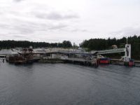 Port at Sidney - Ferry from Vancouver to Vancouver Island (British Columbia, Canada)
