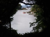 View out into the cove - Butchart Gardens (British Columbia, Canada)