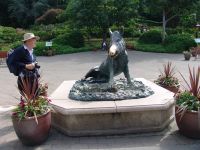 Copper boar - Butchart Gardens (British Columbia, Canada)