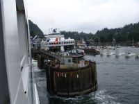 Coming into Horseshoe Bay - Ferry ride from Nanaimo to Horseshoe Bay (British Columbia, Canada)
