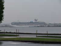 Island Princess docked in Vancouver - Stanley Park (British Columbia, Canada)