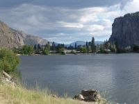 Vaseux Lake - Route 97 south (British Columbia, Canada)