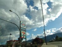 Esso sign - Route 97 south (British Columbia, Canada)