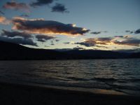 Sunset over Osoyoos Lake - Osoyoos (British Columbia, Canada)
