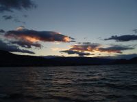 Sunset over Osoyoos Lake - Osoyoos (British Columbia, Canada)