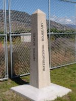 US-Canada Border post - Border crossing (Washington, USA)