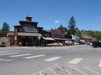 Winthrop main street - Winthrop (Washington, USA)