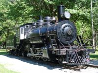 Old Number 6 steam engine - New Halem (Washington, USA)