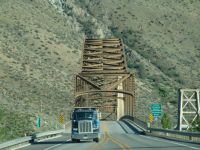Beebe Bridge over the Columbia River - Chelan Falls (Washington, USA)