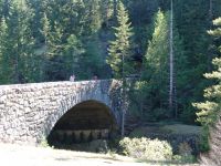 Road bridge - Mt Rainier National Park (Washington, USA)