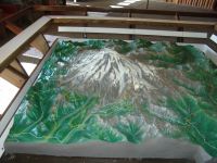 Mt Rainier model - Mt Rainier National Park (Washington, USA)