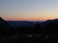 Ranges at dusk - Mt Rainier National Park (Washington, USA)