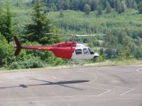 Helicopter - Hoffstadt Bluff Visitor Centre (Washington, USA)