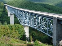 Hoffstadt Creek Bridge - Route 504 west (Washington, USA)