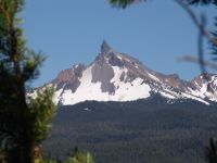 Mt Thielsen over Diamond Lake - Diamond Lake (Oregon, USA)
