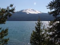 Mt Bailey over Diamond Lake - Diamond Lake (Oregon, USA)
