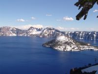 Crater Lake panorama - Crater Lake National Park (Oregon, USA)