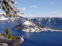 Wizard Island - Crater Lake National Park (Oregon, USA)