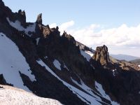 Crater rim - Crater Lake National Park (Oregon, USA)