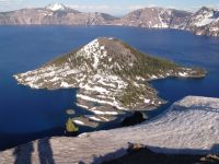 Wizard Island - Crater Lake National Park (Oregon, USA)