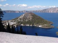 Wizard Island - Crater Lake National Park (Oregon, USA)