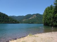 Blue River Lake - Route 126 east (Oregon, USA)